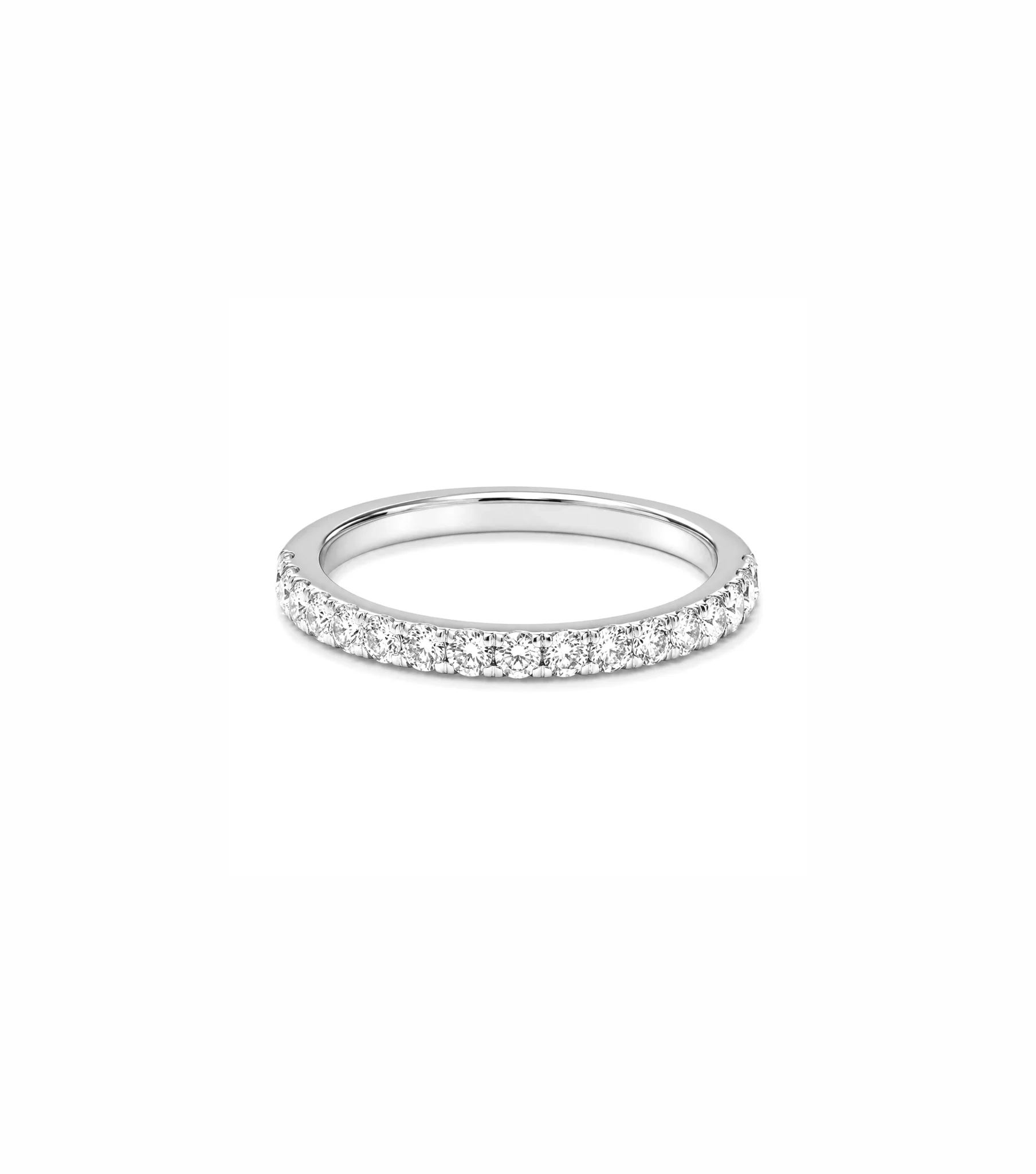 14 KT Lab Grown Diamond Pave Band - 0.50 ct product image 1