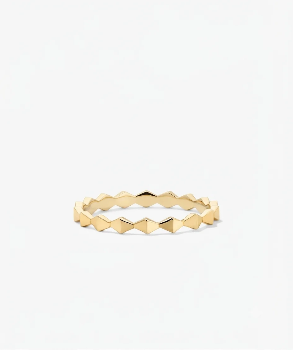 14 KT gold Sculpture Ring product image 1