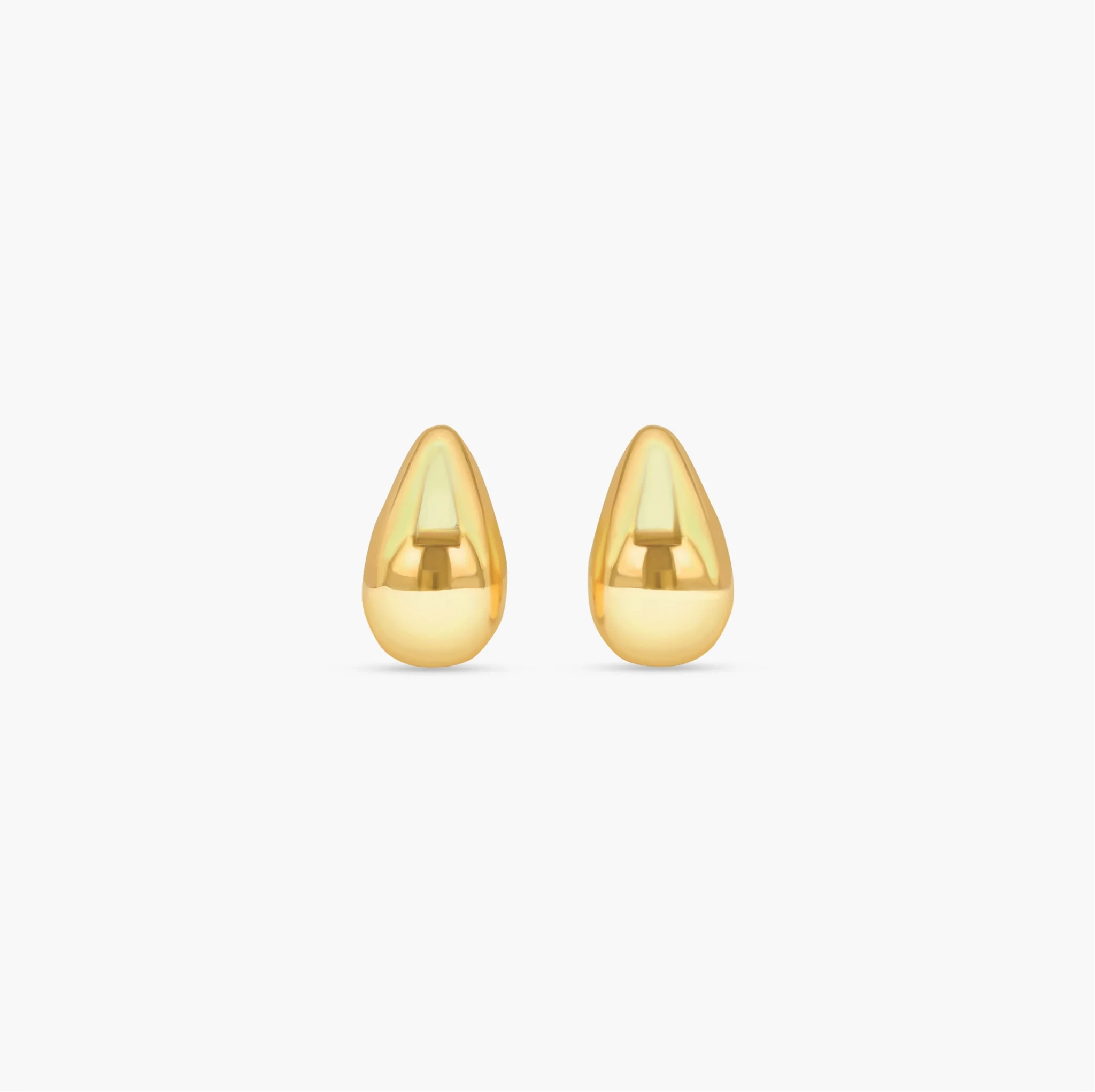 14K Gold Teardrop Earrings product image