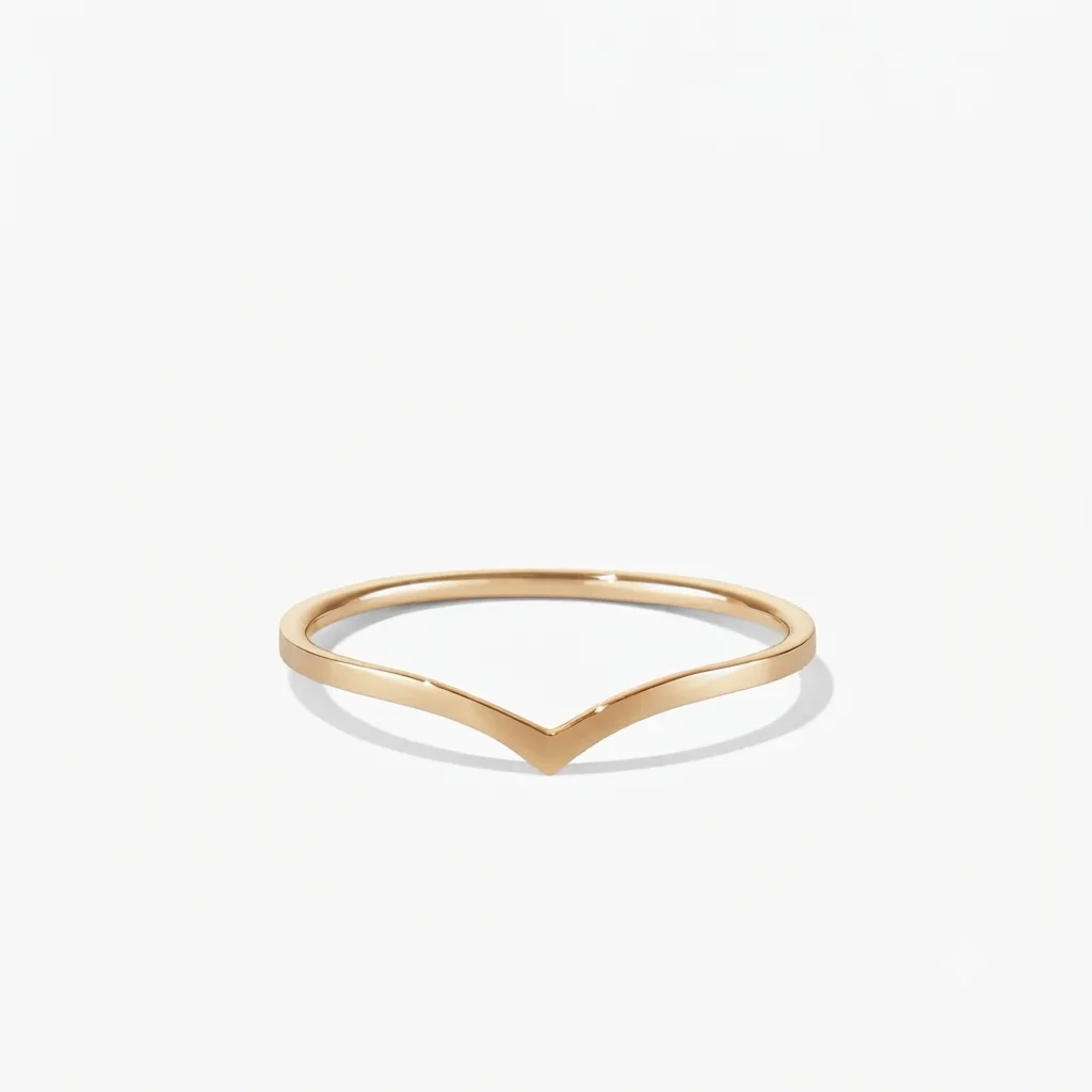 14K Gold Wishbone ring product image