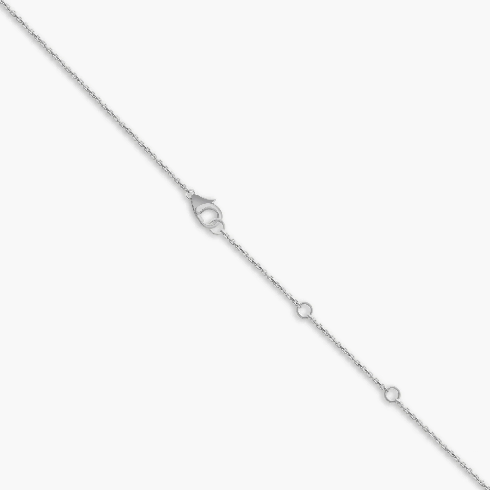 14K lab Diamond Solo Bezel Bracelet-0.25 ct thumbnail 3